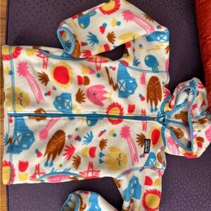Patagonia Multicolor Fleece Hoodie